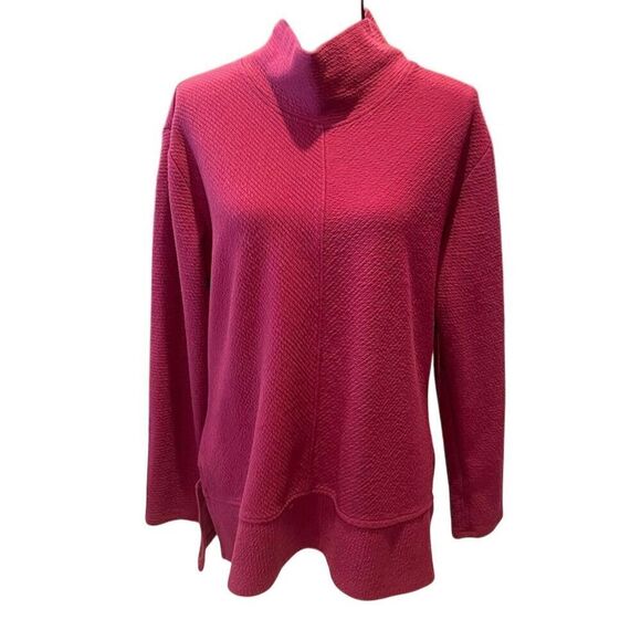 RBX Active Women's XL Maroon Cowl Neck Pullover Sweater Long Sleeve - Picture 1 of 11